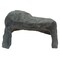 Decorative Outdoor Weather-Resistant Artistic Artificial Faux Stone Rock, Garden Patio Granite Grey Fiberglass Stone